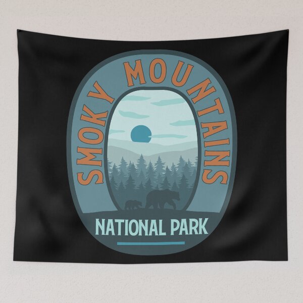 Item preview,  Smoky Mountains National Park-Vintage designed and sold by Nature-spirit.