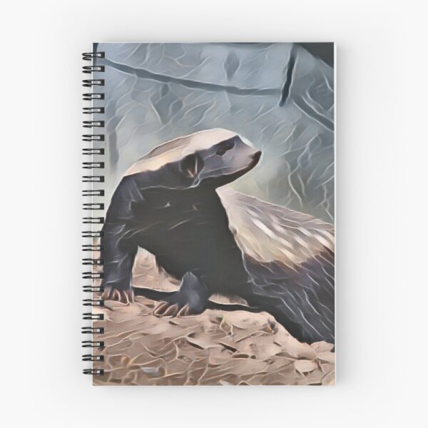 Item preview, Looking Back Honey Badger In Gemstone designed and sold by Fearless-Fox.