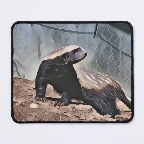 Item preview, Looking Back Honey Badger In Gemstone designed and sold by Fearless-Fox.