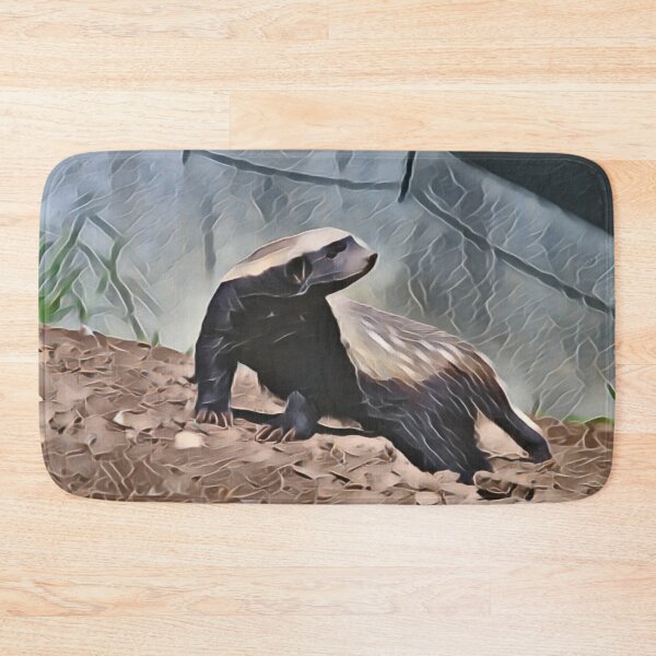 Item preview, Looking Back Honey Badger In Gemstone designed and sold by Fearless-Fox.