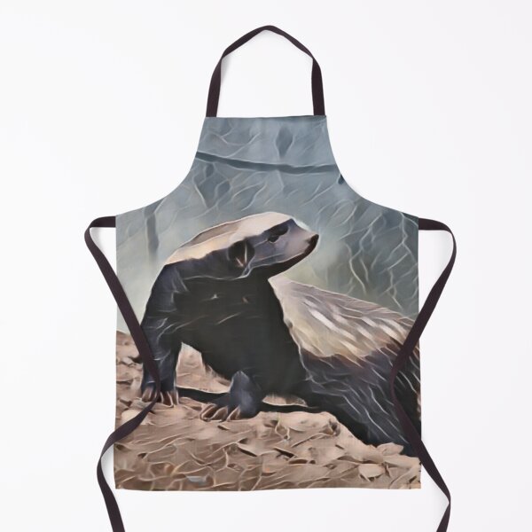 Item preview, Looking Back Honey Badger In Gemstone designed and sold by Fearless-Fox.