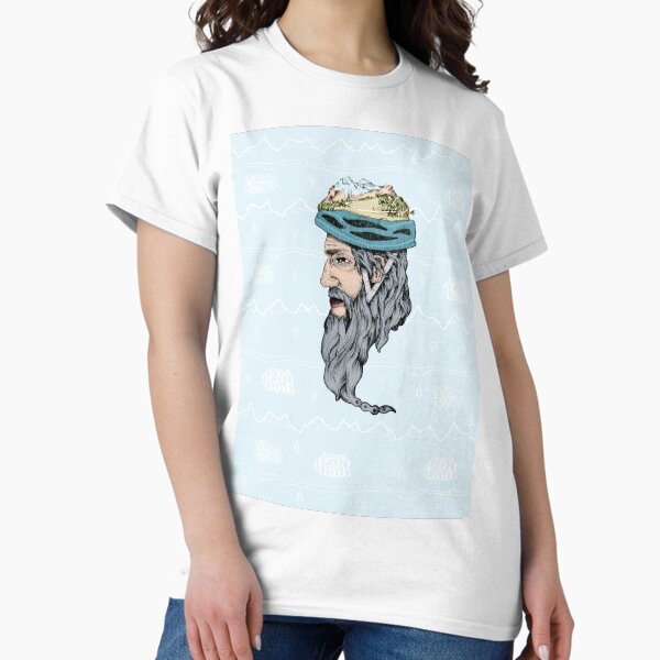 Fashionable hipster king Classic T-Shirt