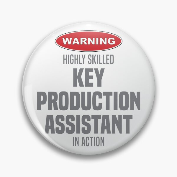 Item preview, Highly Skilled Key Production Assistant in Action designed and sold by NermilioDesigns.