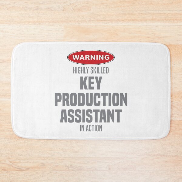 Item preview, Highly Skilled Key Production Assistant in Action designed and sold by NermilioDesigns.