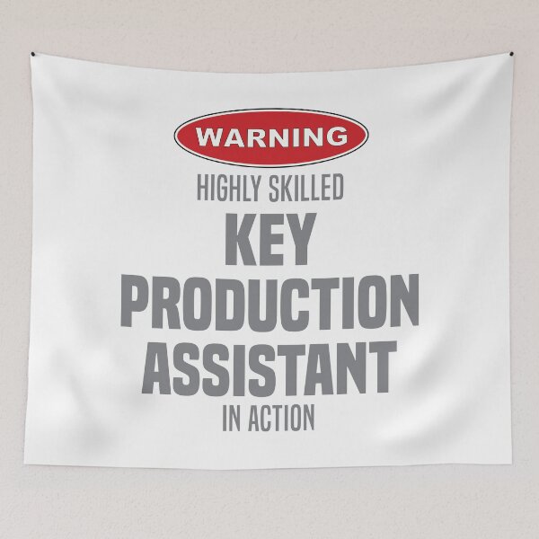 Item preview, Highly Skilled Key Production Assistant in Action designed and sold by NermilioDesigns.