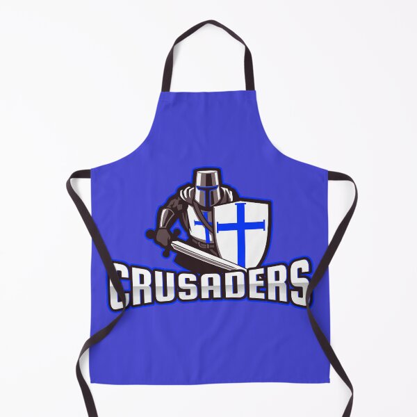 Item preview, Crusaders Knight Blue White Sports Team Logo designed and sold by 67prints.