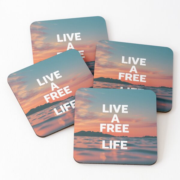 Item preview, Live A Free Life designed and sold by AImonk.