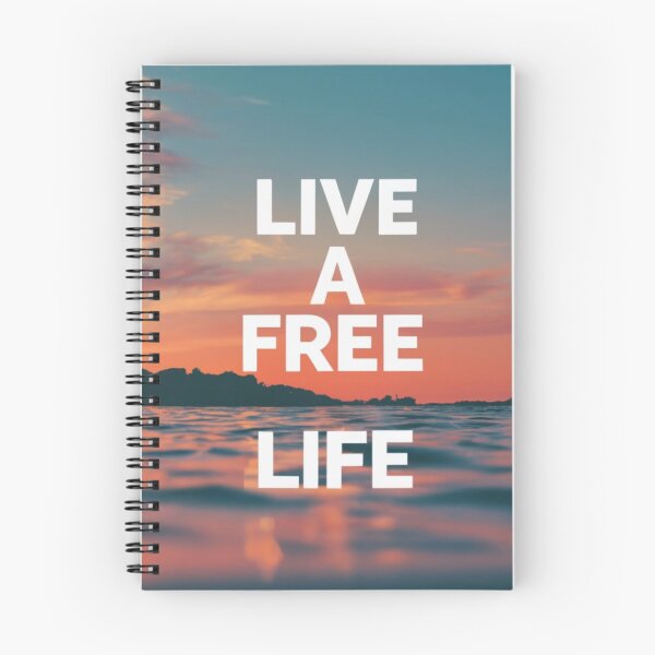 Item preview, Live A Free Life designed and sold by AImonk.