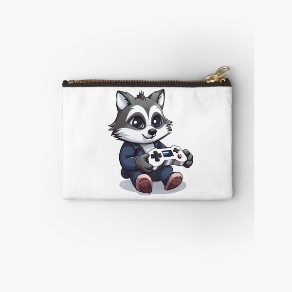 Item preview, Raccoon Gamer Cartoon Style designed and sold by PabloArt.