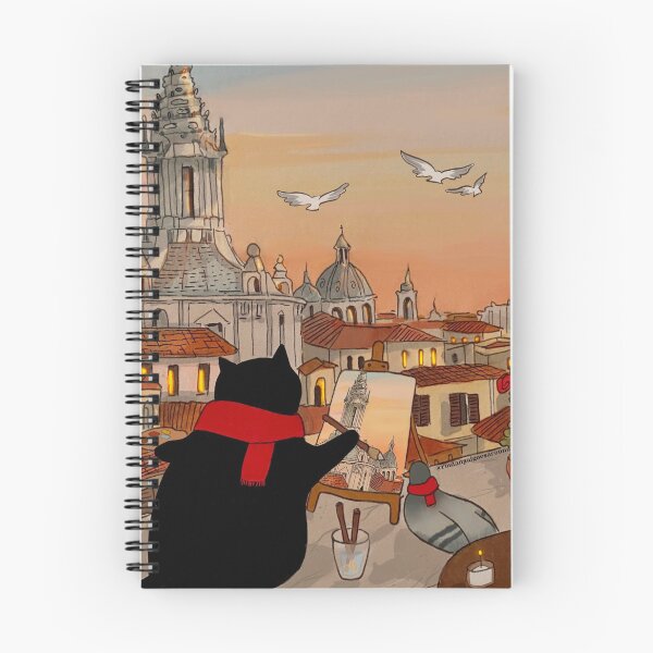 Item preview, Stanis Painting Roman Roofs  designed and sold by Stanis the Cat.