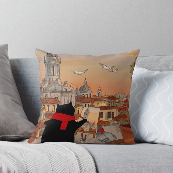 Item preview, Stanis Painting Roman Roofs  designed and sold by Stanis the Cat.