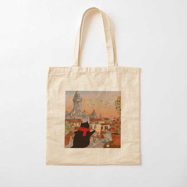 Vista previa del artículo con la obra «Stanis pintando tejados romanos», diseñado y vendido por Stanis the Cat.