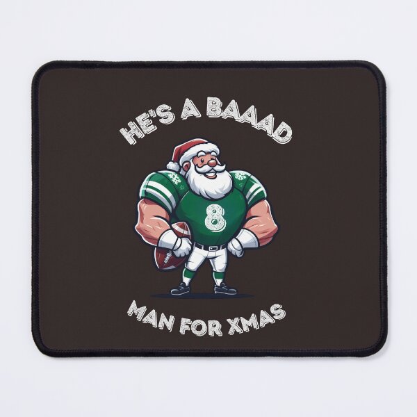 Item preview, Football Santa in green white  designed and sold by SeeingBeyond.