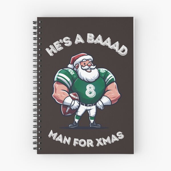 Item preview, Football Santa in green white  designed and sold by SeeingBeyond.