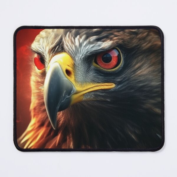 Item preview, Crimson Gaze - Majestic Eagle Portrait designed and sold by SmartDesignByBB.