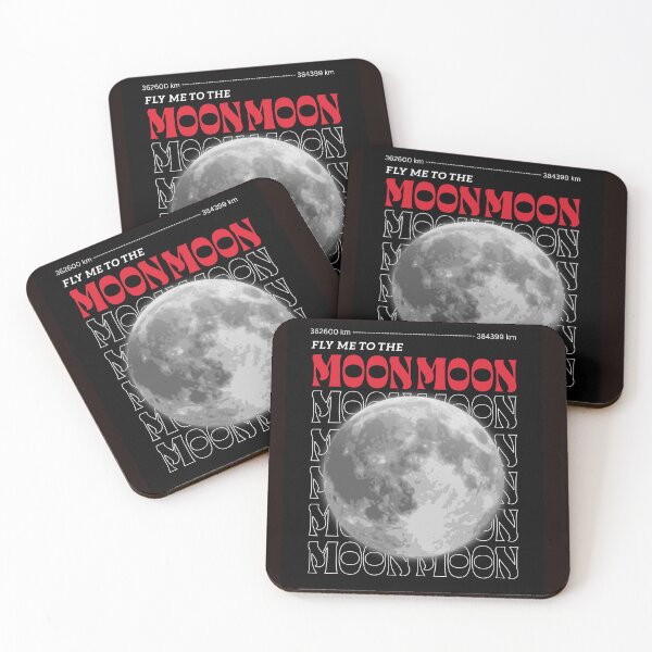 Item preview, Fly me to the Moon design  designed and sold by Printcraft-.