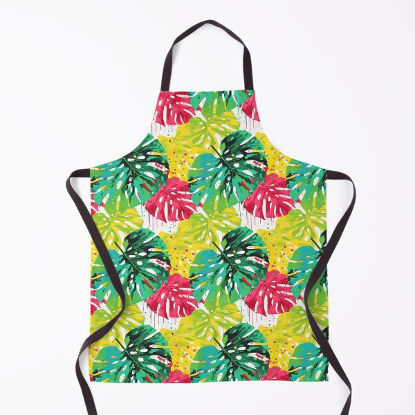 Item preview, Monstera Tropical Leaves Abstract Spray-Painted Mandala designed and sold by HisoTorDesign.