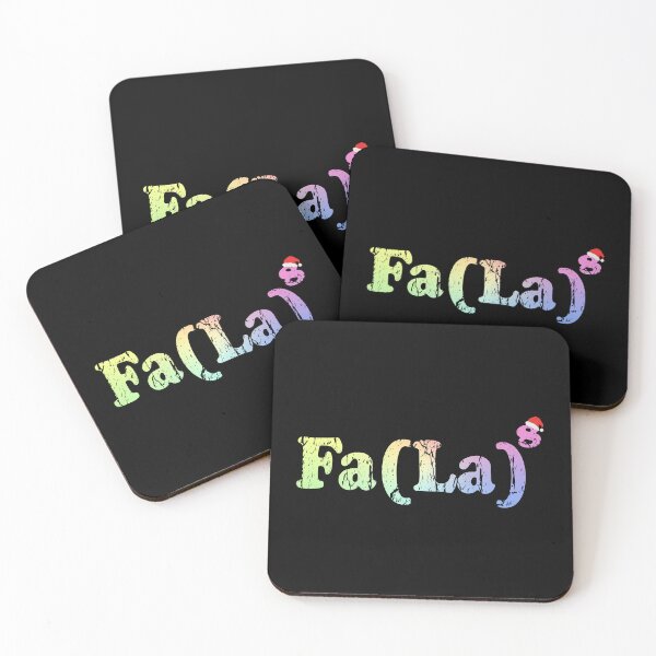 Item preview, Math Nerd Christmas - Fa La La La Exponent designed and sold by ScienceCorner.