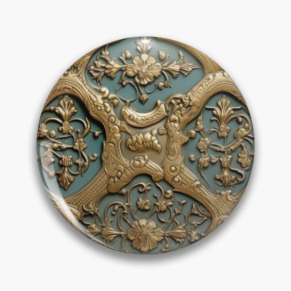 Item preview, Beaten Brass Tile 001 designed and sold by JaimeLikes.