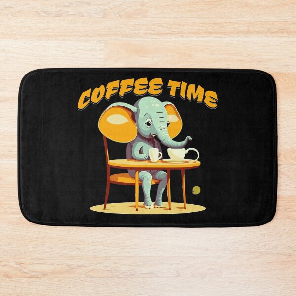 Item preview, Coffee time Elephant designed and sold by JoeStylistic.