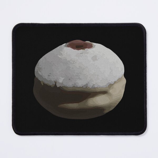 Item preview, Hanukkah Donut / Sufganiyah - Black Background designed and sold by OG-Graphics.
