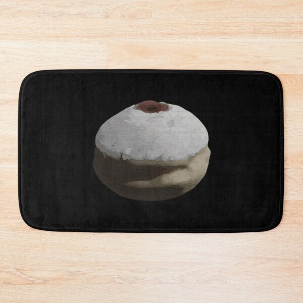 Item preview, Hanukkah Donut / Sufganiyah - Black Background designed and sold by OG-Graphics.