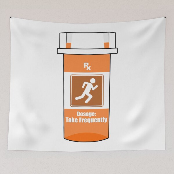 Item preview, Running Is My Drug designed and sold by Esskay Designs.