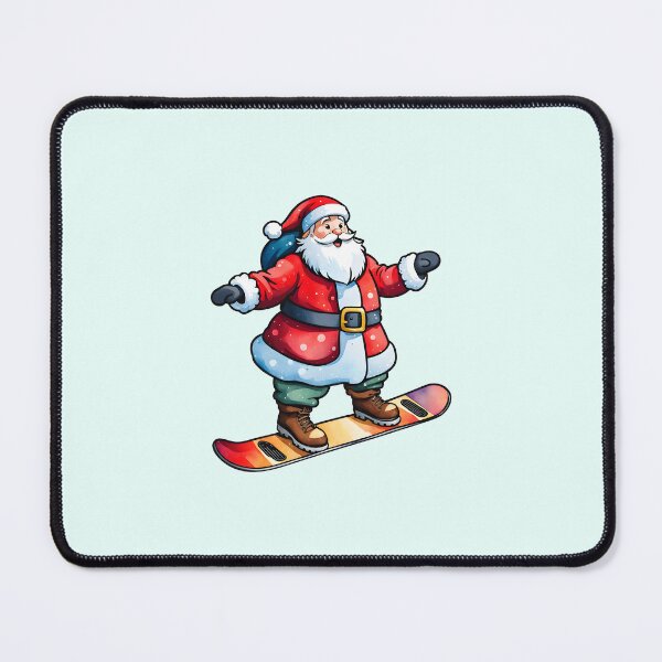 Item preview, Santa Snowboarding designed and sold by PixelsNonstop.