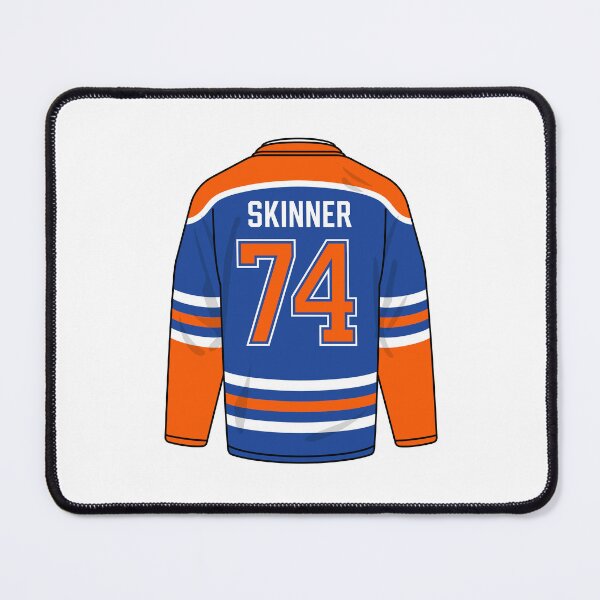 Aperçu de l'œuvre Maillot Stuart Skinner Edmonton créée et vendue par Tarroi.