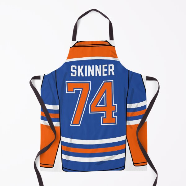 Item preview, Stuart Skinner Edmonton jersey designed and sold by Tarroi.