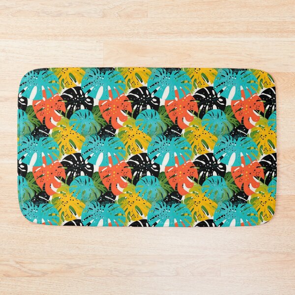 Item preview, Monstera Tropical Leaves Abstract Mandala designed and sold by HisoTorDesign.
