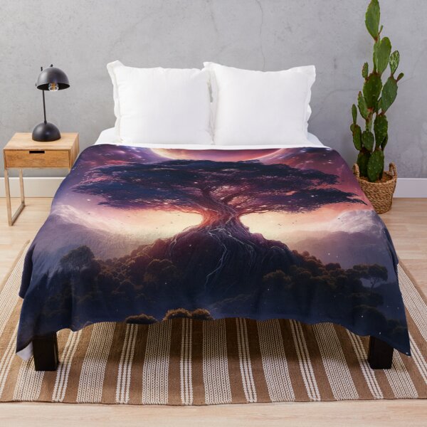 Item preview, Tree Rooted Under Galaxy designed and sold by imagi-naition.