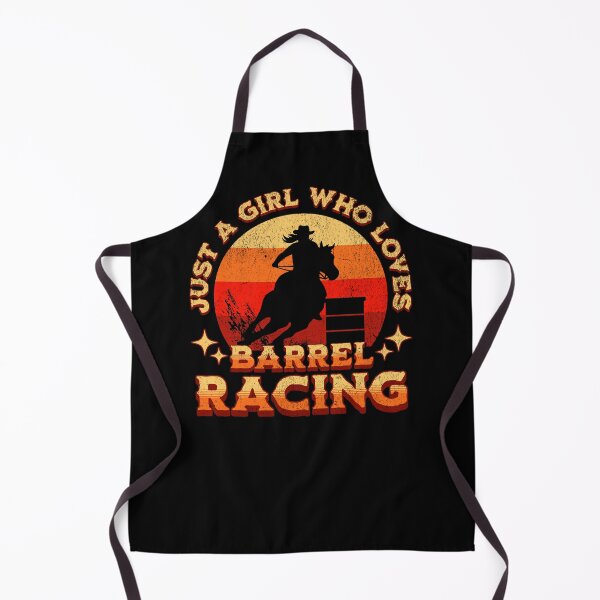Item preview, Just a Girl Who Loves Barrel Racing designed and sold by Studio Bankai.