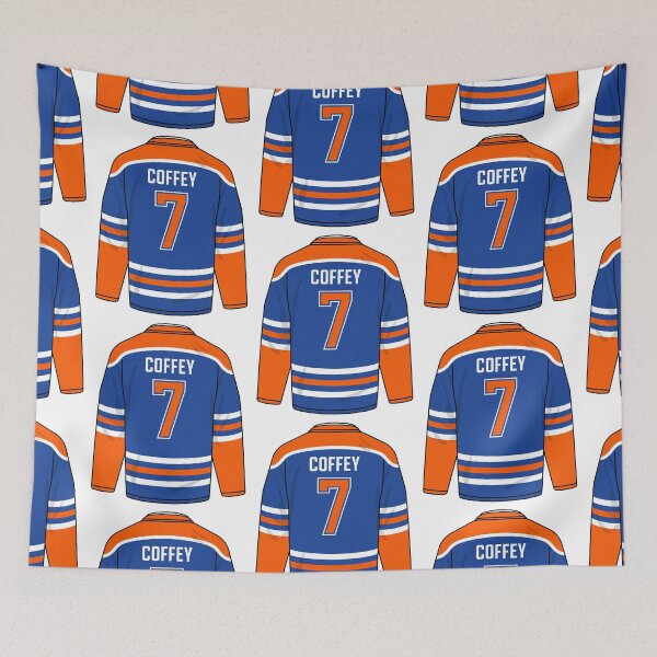 Item preview, Paul Coffey Edmonton jersey designed and sold by Tarroi.