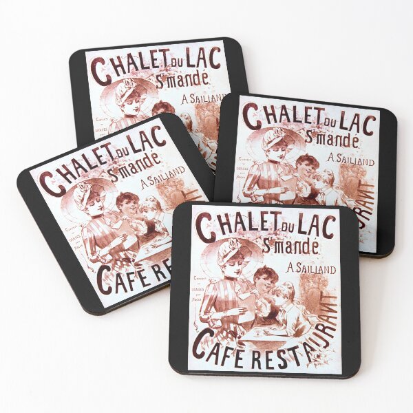 Item preview, Parisian Café & Restaurant 1888 Advertisement, Saint-Mandé, Paris designed and sold by RocketshipRetro.