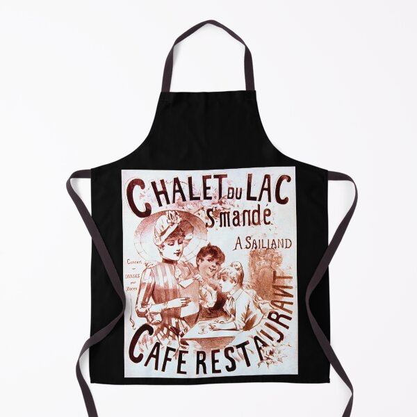 Item preview, Parisian Café & Restaurant 1888 Advertisement, Saint-Mandé, Paris designed and sold by RocketshipRetro.