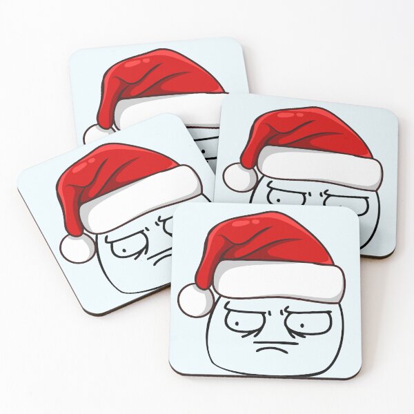 Item preview, Funny xmas meme: Derp face santa designed and sold by QUOT-s.