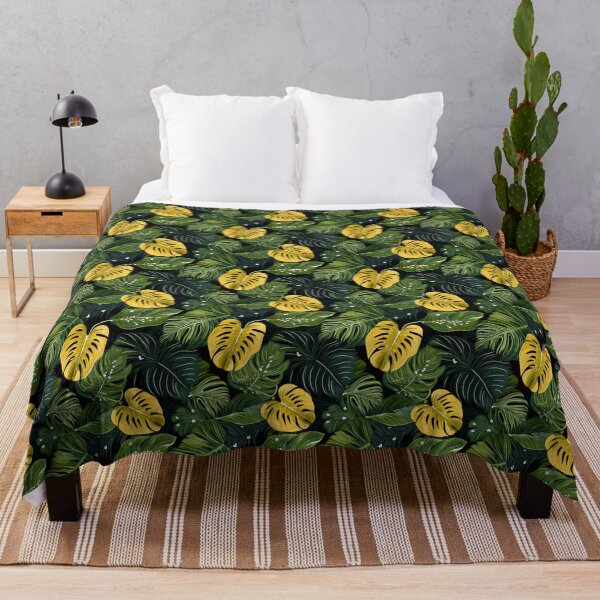 Item preview, Monstera Tropical Leaves Abstract Jungle Burst designed and sold by HisoTorDesign.