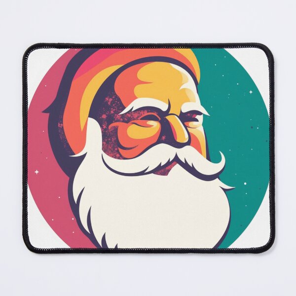 Item preview, Festive Santa Illustration Sticker Art designed and sold by DigitalPrism-Co.