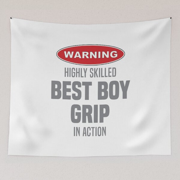 Item preview, Highly Skilled Best Boy Grip in Action designed and sold by NermilioDesigns.