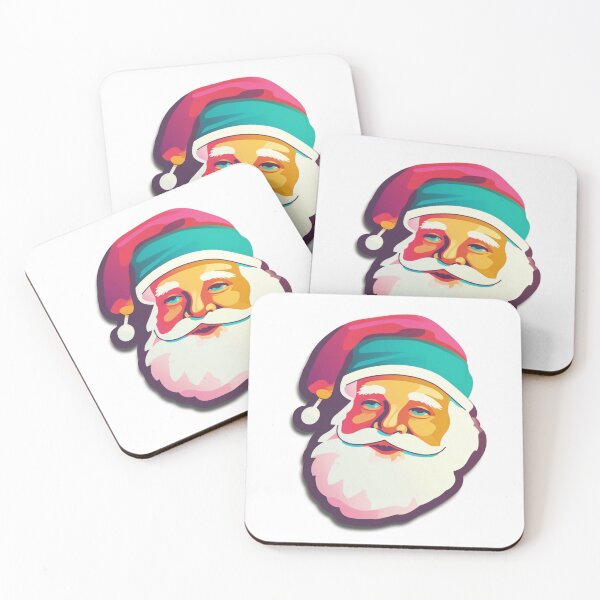 Item preview, Cheerful Santa Claus Sticker designed and sold by DigitalPrism-Co.