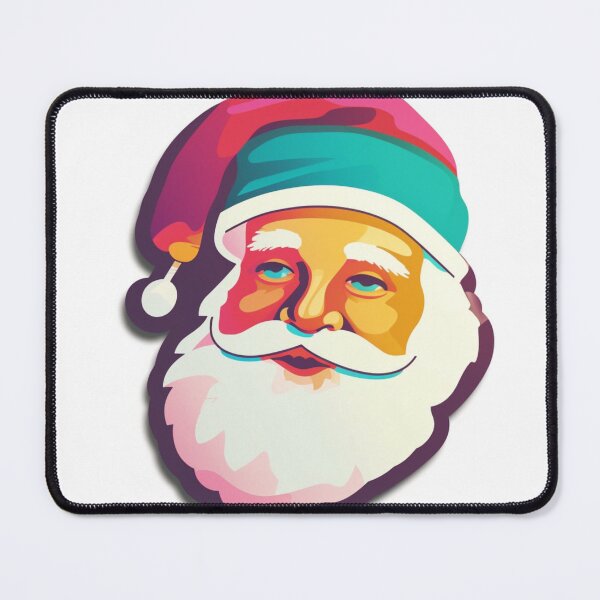 Item preview, Cheerful Santa Claus Sticker designed and sold by DigitalPrism-Co.