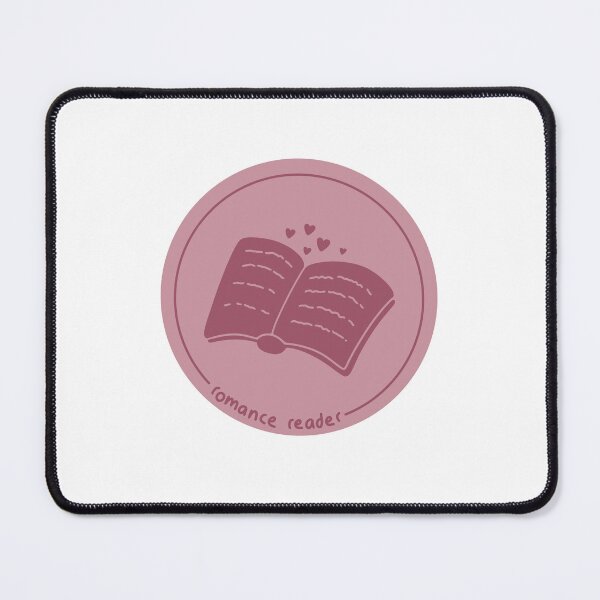 Item preview, Romance reader pink book with hearts in a circle designed and sold by loulou-artifex.