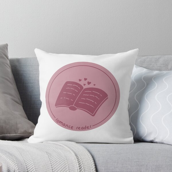 Item preview, Romance reader pink book with hearts in a circle designed and sold by loulou-artifex.