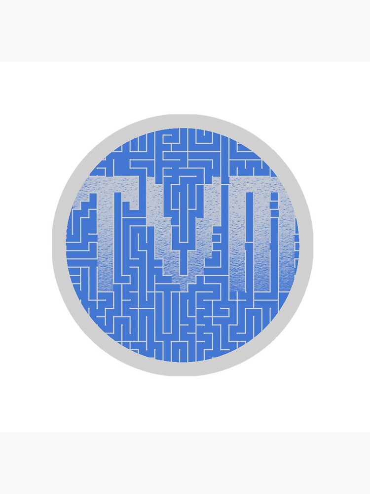 Thumbnail 3 of 3, Pin, The Veiled Maze Icon designed and sold by ZanderverZ.