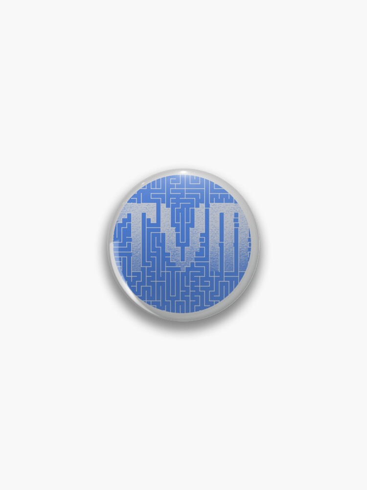 Thumbnail 1 of 3, Pin, The Veiled Maze Icon designed and sold by ZanderverZ.
