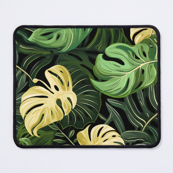 Item preview, Monstera Tropical Leaves Abstract Jungle Explosion designed and sold by HisoTorDesign.