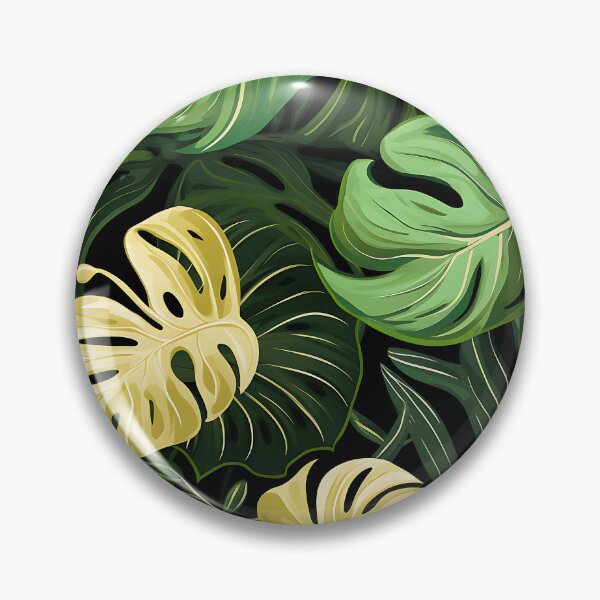 Item preview, Monstera Tropical Leaves Abstract Jungle Explosion designed and sold by HisoTorDesign.