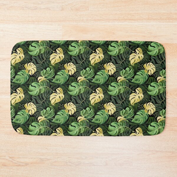 Item preview, Monstera Tropical Leaves Abstract Jungle Explosion designed and sold by HisoTorDesign.
