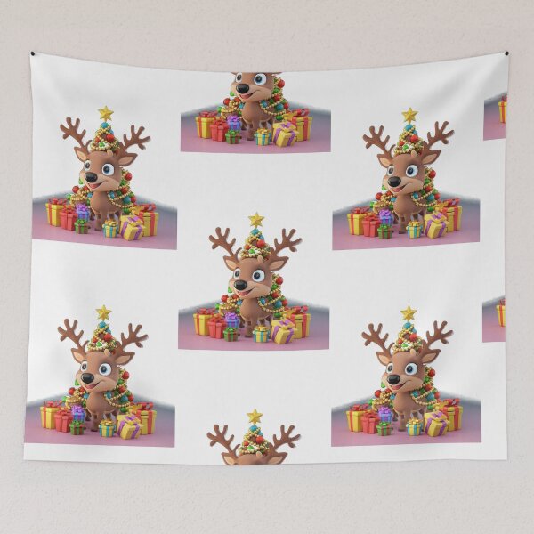 Item preview, Reindeer with gifts  designed and sold by M4JK3l.